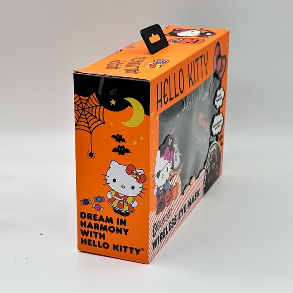 Sanrio Hello Kitty Happy Halloween Bluetooth Wireless Eye Mask - Picture 2 of 6